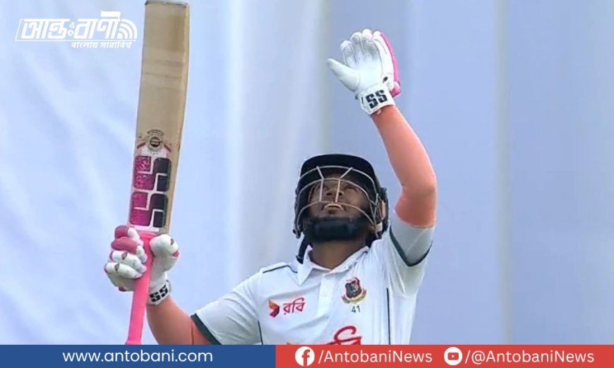 গলে মুশফিকের রাজকীয় প্রত্যাবর্তন: ব্যাটে ঝলসে উঠল শতরান
