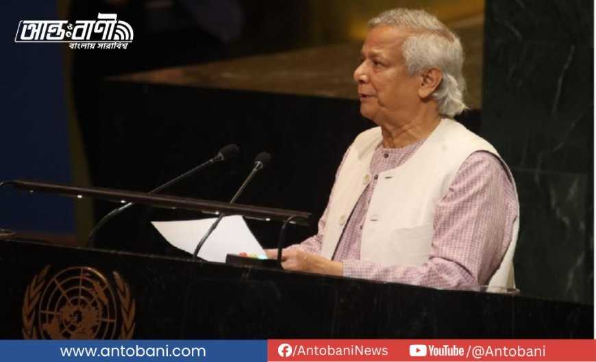 রোহিঙ্গা সংকট সমাধানে ৭ দফা সুপারিশ তুলে ধরলেন ড. ইউনূস