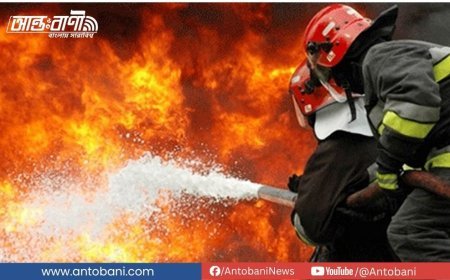 আশুলিয়ায় পোশাক কারখানায় আগুন