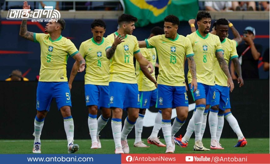 বিশ্বকাপের আগে এশিয়া সফরে ব্রাজিল, আনচেলত্তির দলে বড় চমক