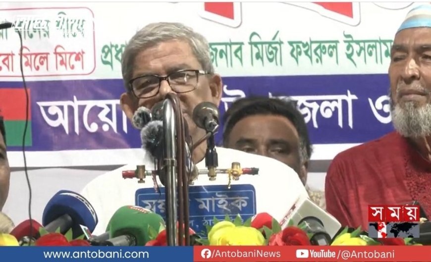 তারেক রহমান দেশে ফিরলে 'উত্তাল তরঙ্গ' সৃষ্টি হবে: মির্জা ফখরুল