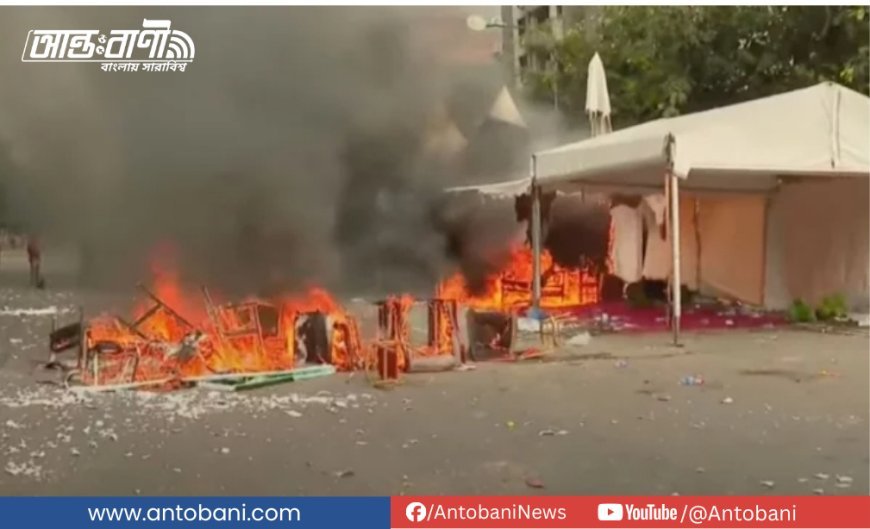 জুলাই যোদ্ধাদের বিশৃঙ্খলতায় রণক্ষেত্রে মানিক মিয়া অ্যাভিনিউ