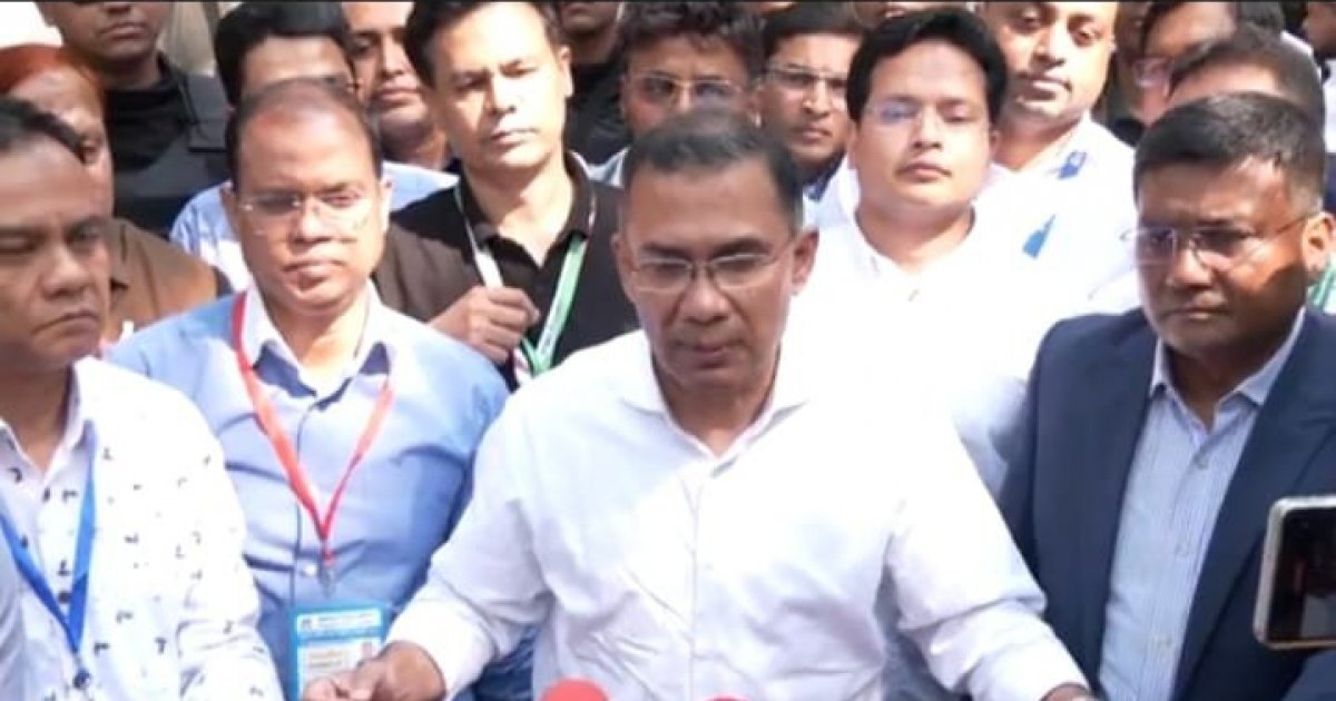 নির্বাচনী ফলাফল দ্রুত ঘোষণার দাবি তারেক রহমানের