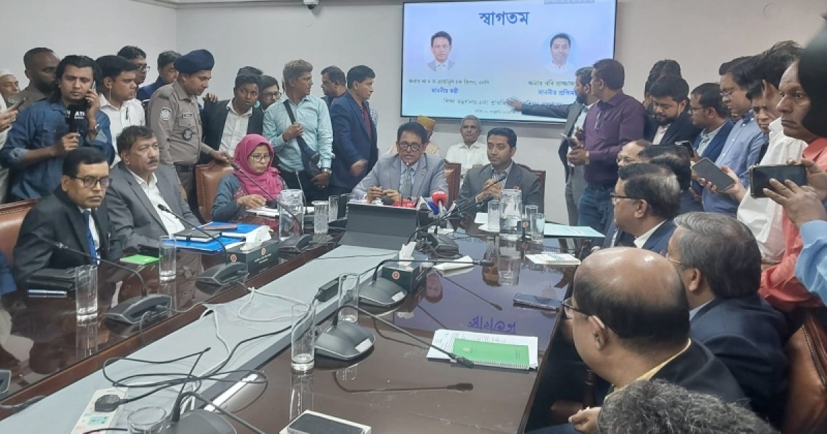 শিক্ষা মন্ত্রণালয়ে দুর্নীতির বিরুদ্ধে জিরো টলারেন্স: হুশিয়ারি শিক্ষামন্ত্রীর